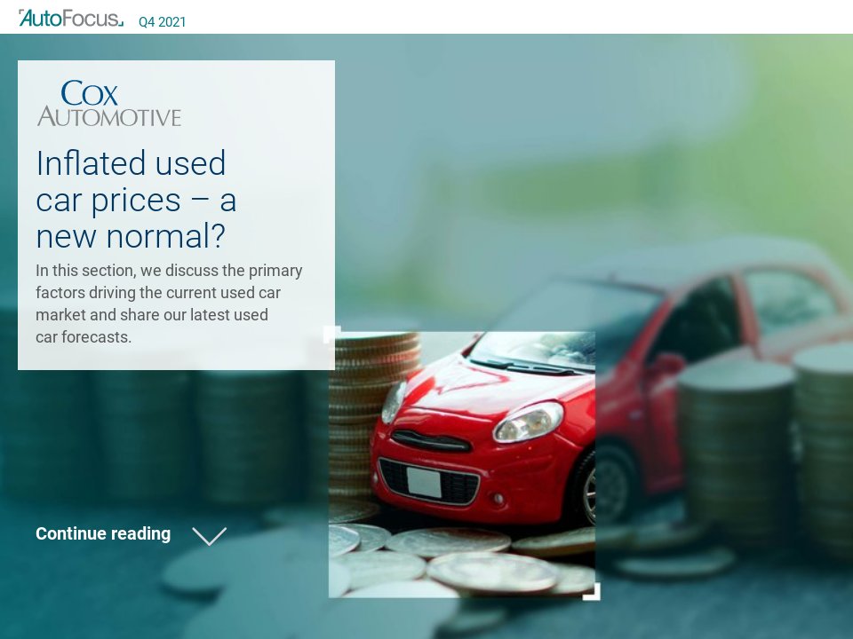 The used car market forecasts and context AutoFocus Issue 3 Q4 2021